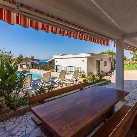 Herrliches Nur 600 Meter Zum Mit Meerblick, Pool, Grill, Waschmaschine *