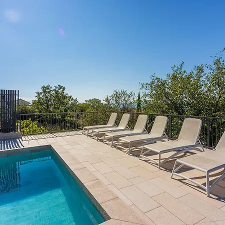 Herrliches Nur 600 Meter Zum Mit Meerblick, Pool, Grill, Waschmaschine * Crikvenica