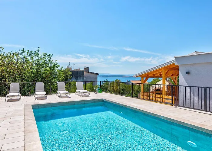 Herrliches Nur 600 Meter Zum Mit Meerblick, Pool, Grill, Waschmaschine