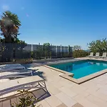 Herrliches Nur 600 Meter Zum Mit Meerblick, Pool, Grill, Waschmaschine Apartament