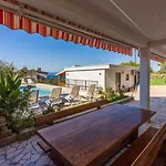 Herrliches Nur 600 Meter Zum Mit Meerblick, Pool, Grill, Waschmaschine *